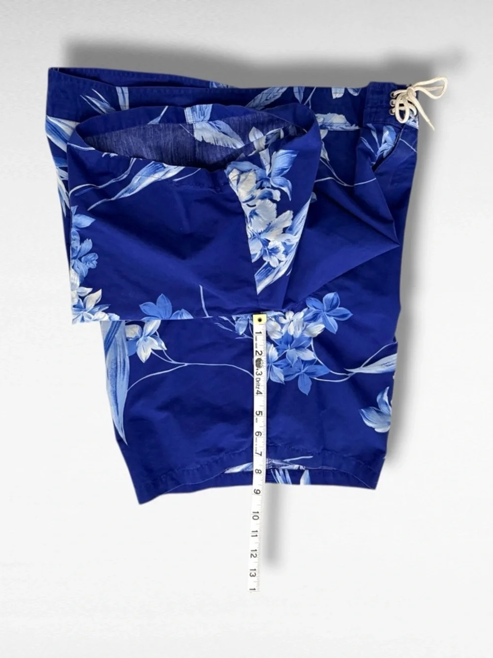 Polo Ralph Lauren Swim Trunks Blue Floral Board Shorts Men’s Size 36